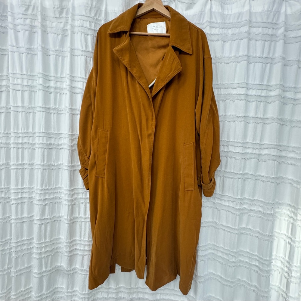 SLOUCHY ZARA TRENCH COAT